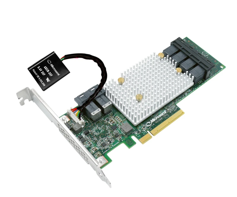 Image of Adaptec SmartRAID 3154-24i RAID controller PCI Express x8 3.0 12 Gbit/