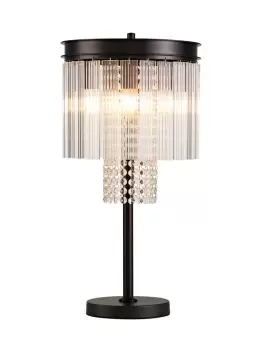 Image of Table Lamp, 6 Light E14, Brown Oxide