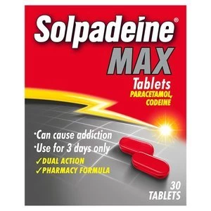 Image of Solpadeine Max Pain Relief Tablets 30s