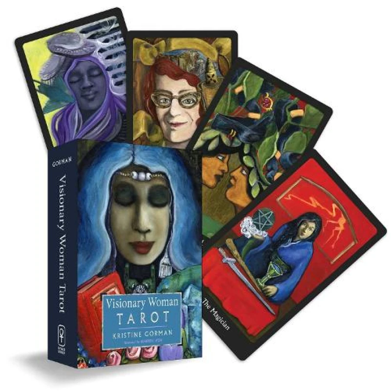Image of Visionary Woman Tarot : (78 Full-Color Cards and 160-Page Full-Color Guidebook) Cards