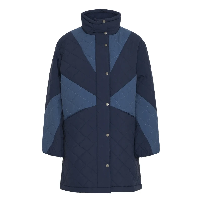 Image of b.Young Womens coat b.young Bocci Mix Bleu Female 36