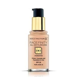 Image of Max Factor Face Finity 3-In-1 Foundation Pearl Beige 35 Nude