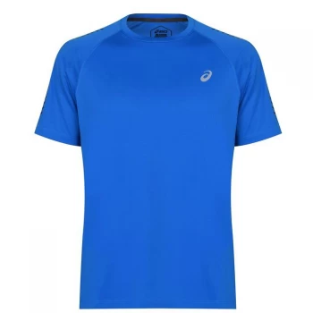 Image of Asics Icon T Shirt Mens - Blue/ Black