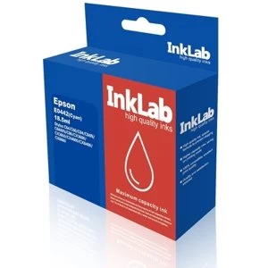 Image of InkLab 442 Epson Compatible Cyan Replacement Ink