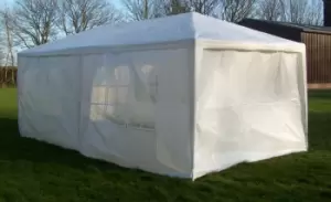 Image of 6m x 3m Gazebo / Marquee / Party Tent with Side Panels