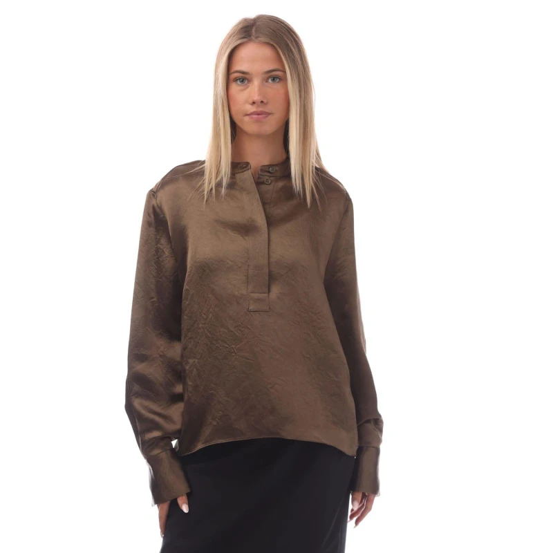 Image of Hugo Beshiny Blouse Green female 8