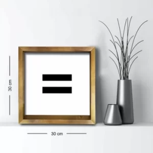 Image of 3030AHS-0103a Multicolor Decorative Framed MDF Painting