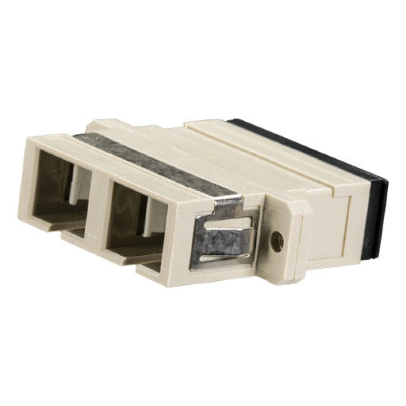 Image of Cablenet Cablenet SC Duplex MM Coupler Beige PPSC