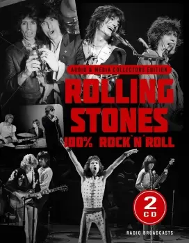 Image of The Rolling Stones 100% Rock & Roll / Radio Broadcasts CD multicolor