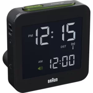 Image of Braun Clocks Travel Alarm Clock Radio Controlled