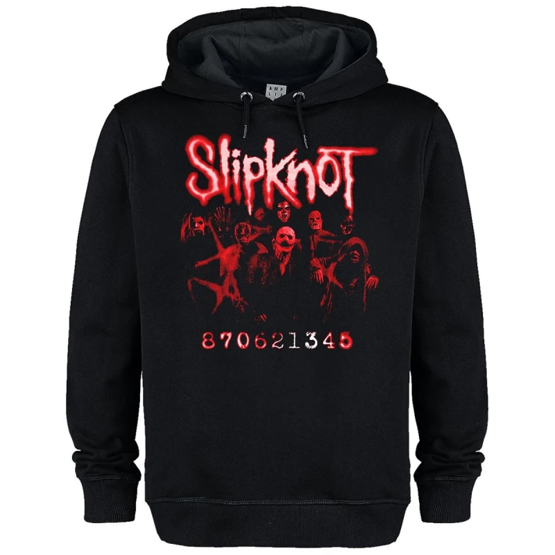 Image of Amplified Amplified Men Code Slipknot Hoodie in Black Size: X-Small Black XS Male 5063425489497