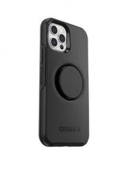 Image of Otterbox Otter+Pop Symmetry Shamrock Black Case For iPhone 12/12 Pro