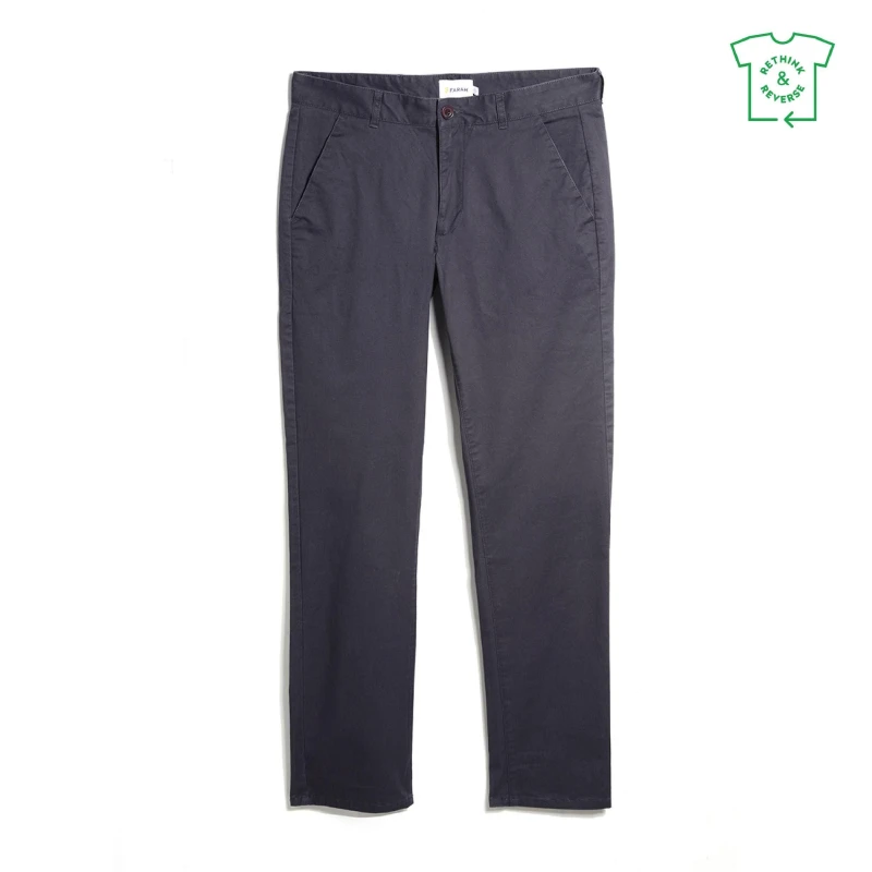 Image of Farah Elm Slim Chinos - Grey Grey 28 R