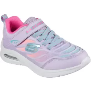 Image of Skechers Girls Microspec Max Airy Color Slip On Trainers UK Size 13 (EU 32)