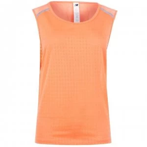 Image of New Balance Sleeveless Running T Shirt Mens - Orange