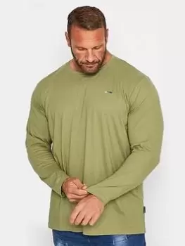 Image of BadRhino Long Sleeve T-Shirt - Green, Size 2XL, Men