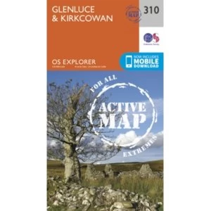Image of Glenluce and Kirkcowan by Ordnance Survey (Sheet map, folded, 2015)