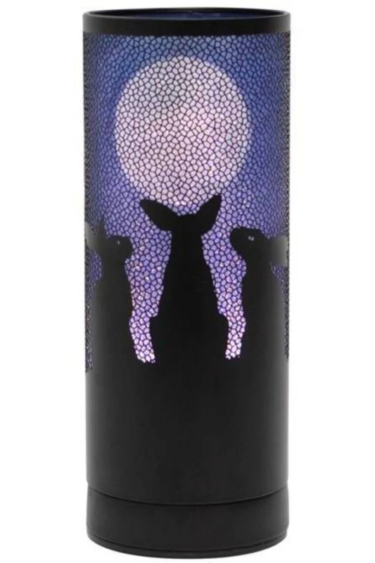 Image of Moon Gazing Hares Aroma Lamp by Lisa Parker