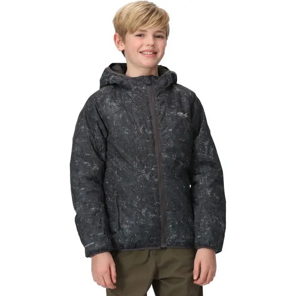 Image of Regatta Boys Volcanics VII Padded Waterproof Jacket 9-10 Years - Chest 69-73cm (Height 135-140cm)