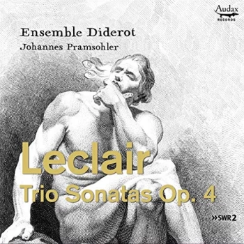 Image of Ensemble Diderot; Johannes Pramsohler - Leclair: Trio Sonatas, Op. 4 CD