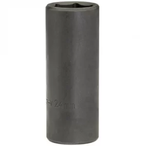 Image of Draper 24mm 1/2" Sq. Dr. Deep Impact Socket (Sold Loose)