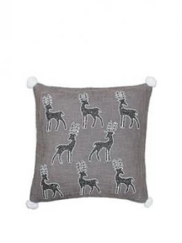Image of Riva Home White Christmas Cushion