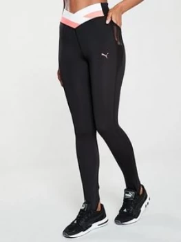 Image of Puma HIT Feel It 7/8 Tight - Black/Pink, Size XS, Women