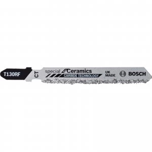 Image of Bosch T130 RIFF Ceramic Cutting Jigsaw Blades Pack of 3