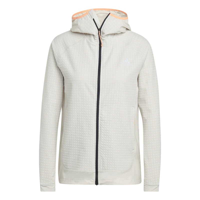 Image of adidas X-City Running Soft Shell Jacket Womens - Beige Beige 2XS