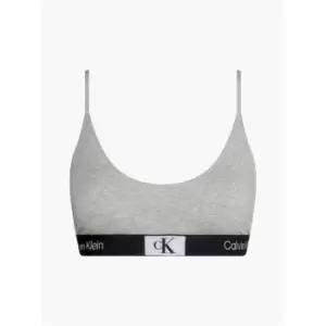 Image of Calvin Klein Lightly Underlined Bralette - Grey