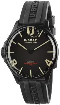 Image of U-Boat Watch Darkmoon 44 Black PVD