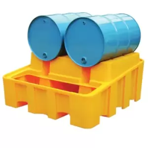 Image of Twin Poly-Racker Horizontal Drum Storage Base Sump