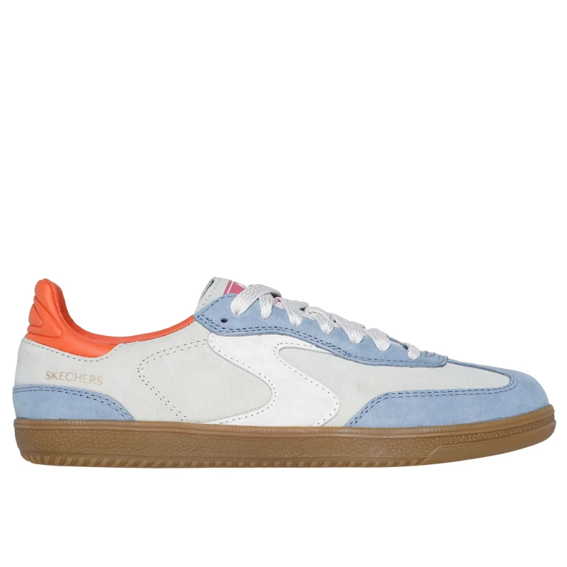 Image of Skechers Womens Hotshot For The Win Trainer in Light Blue Size: 7 Light Blue Female 7