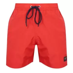 Image of Paul And Shark Heritage Logo Trunks - Red