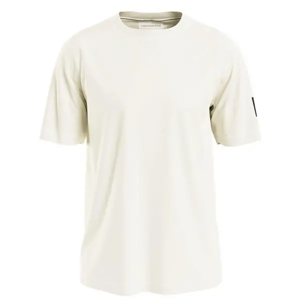 Image of Calvin Klein Jeans Badge T-Shirt - Beige S