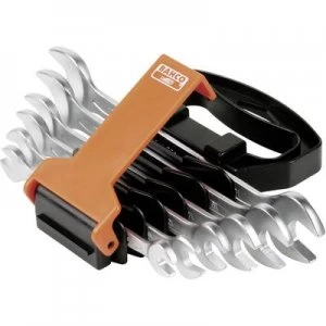 Image of Bahco S10/SH11 Double-ended open ring spanner set 11 Piece