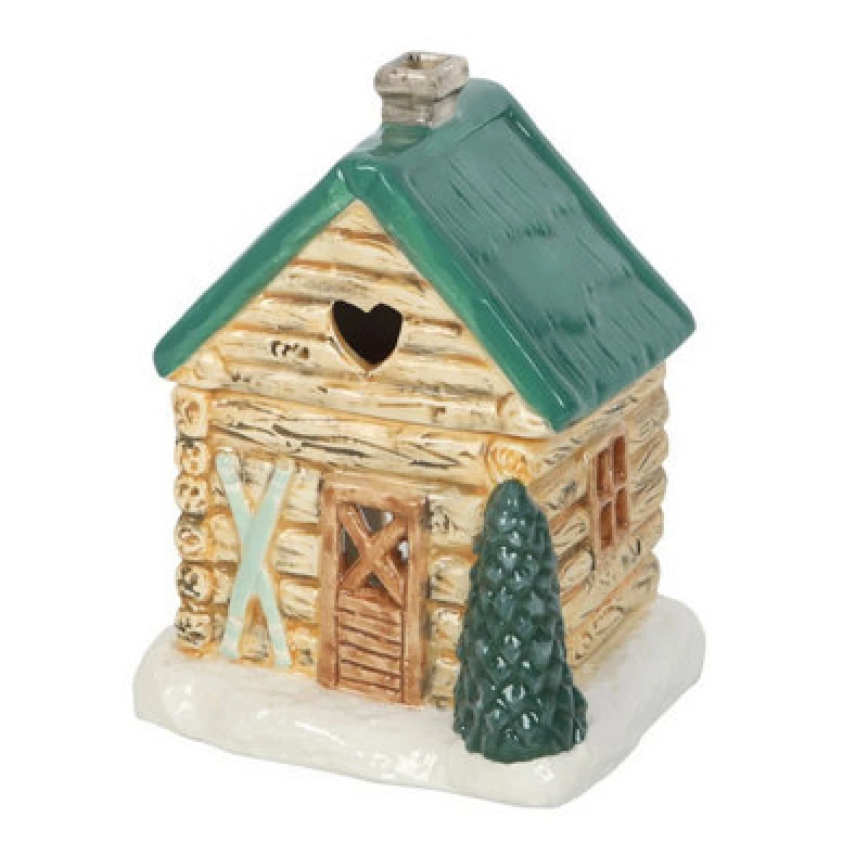 Image of Something Different Something Different Ski Chalet Oil Burner in Brown Brown One Size Unisex 5063806851080