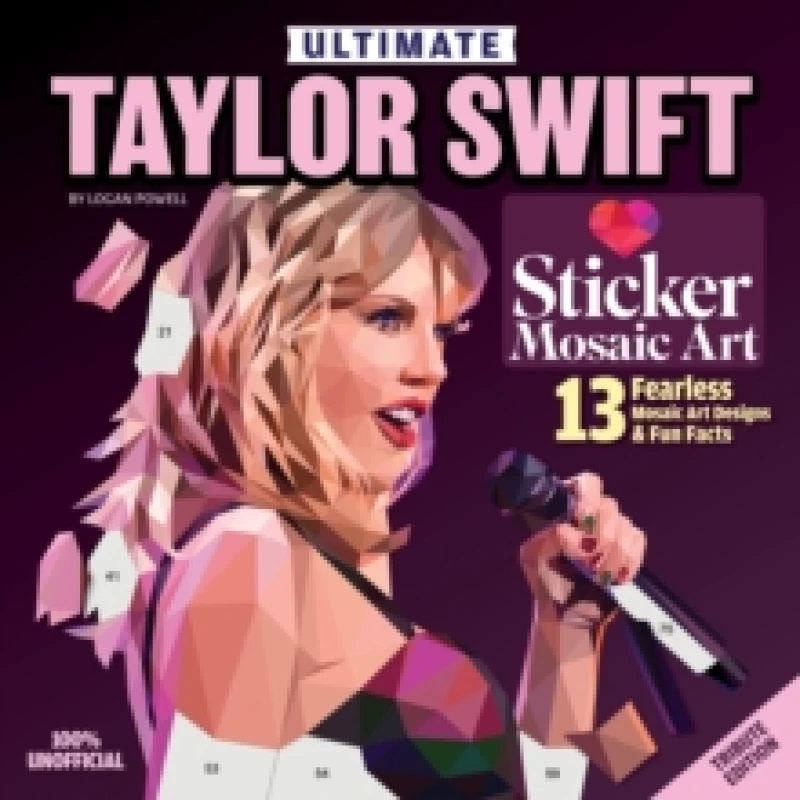 Image of Boxer Gifts Ultimate Taylor Swift Paint by Sticker Book Multi unisex