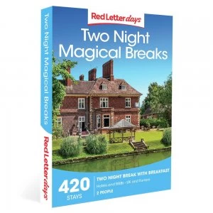 Image of Red Letter Days Two Night Magical Minibreaks Gift Experience