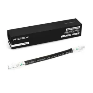 Image of RIDEX Brake Hose BMW 83B0301 34306762838,34306789433,34306798523 Brake Line,Brake Pipe
