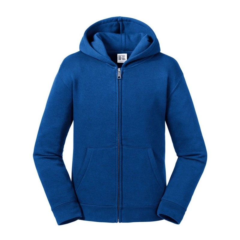 Image of Russell Authentic Zip Hooded Sweatshirt in Royal Size: 3-4 Years Royal Unisex 3-4 Years
