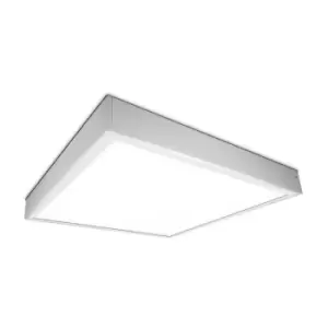 Image of Kosnic Surface Mount Frame for 595x595mm LED Ceiling Light - KPTPNL/SMT-WHT0606