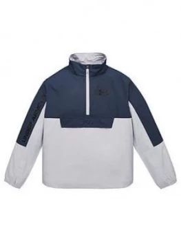 Image of Urban Armor Gear Woven Anorak - Grey/Navy