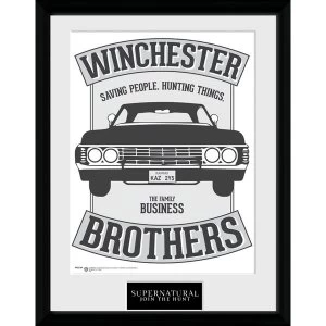 Image of Supernatural Winchester Collector Print