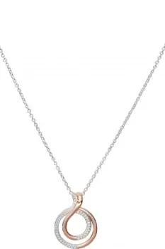 Image of Ladies Unique & Co Sterling Silver Necklace MK-797