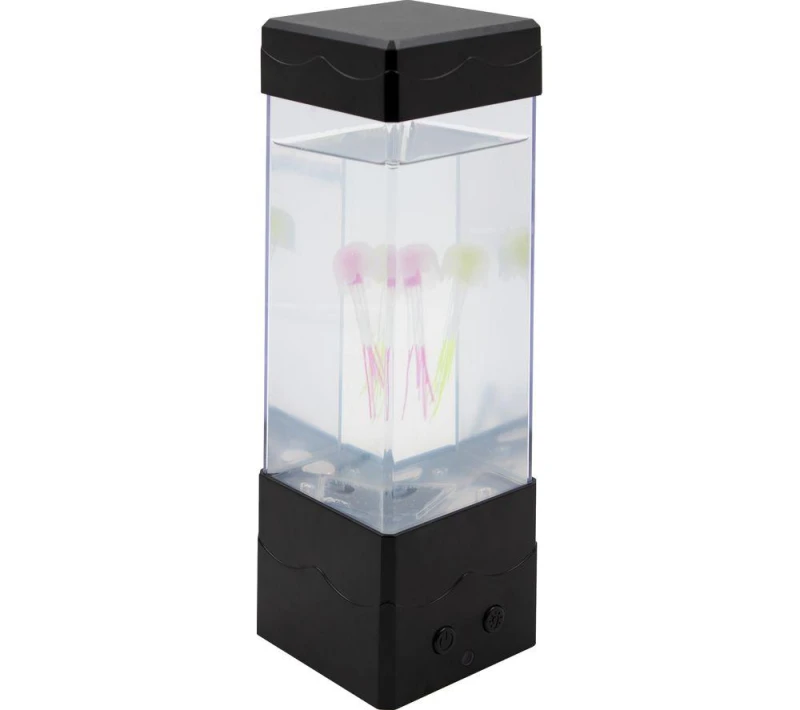 Image of GLOBAL GIZMOS Jellyfish Aquarium Lamp - Black 5025301552299