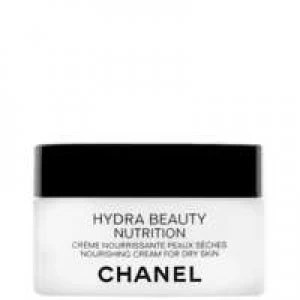 Image of Chanel Moisturisers Hydra Beauty Nutrition Nourishing Cream For Dry Skin 50g