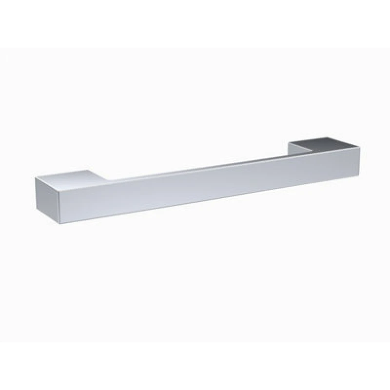 Image of Balterley D Shape Square Handle 152mm 128mm Centres Chrome Silver
