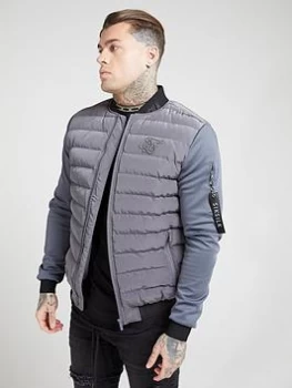 Image of SikSilk Storm Bubble Jacket - Grey