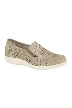Image of Perforated Slip On Shoes